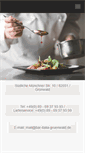 Mobile Screenshot of bar-italia-gruenwald.com
